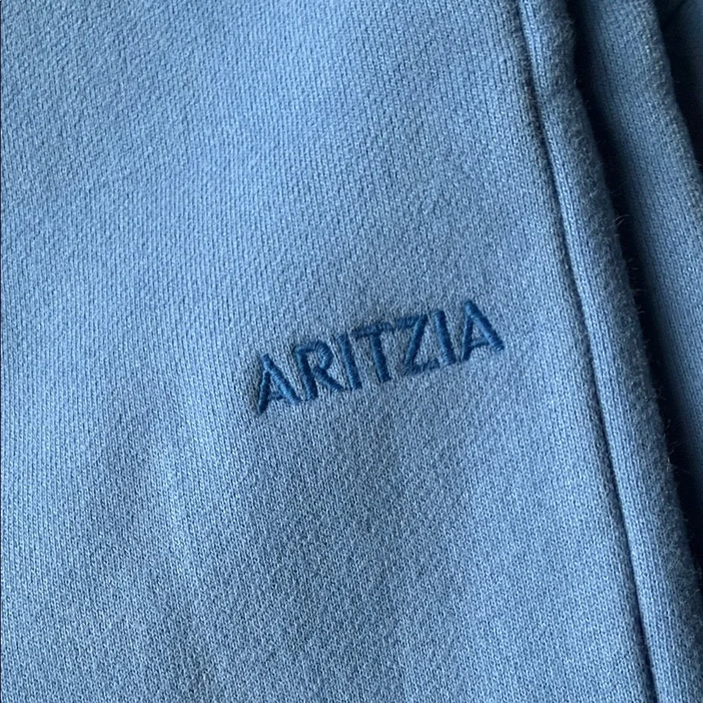 NWT Aritzia Perfect Banded Sweatpants - French Blue XL - Picture 3 of 3